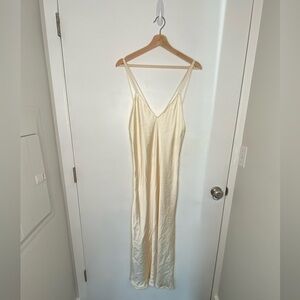 Zara Satin Slip Dress, Size L
